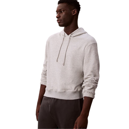 Grey Heather - Lifestyle - Calvin Klein Mens Logo Regular Sweatshirt
