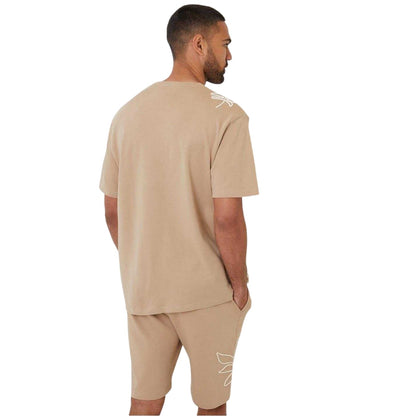 Stone - Back - Threadbare Mens Granada T-Shirt