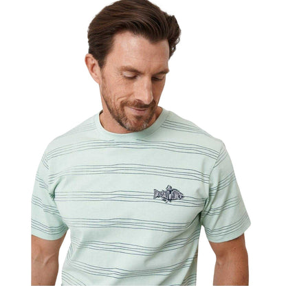 Sage - Side - Saltwell Mens Dunbarton Graphic Print Regular T-Shirt