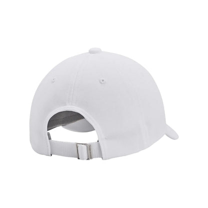 White - Back - Under Armour Blitzing Adjustable Baseball Cap