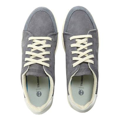 Purple - Side - Timberland Womens-Ladies Leather Trainers
