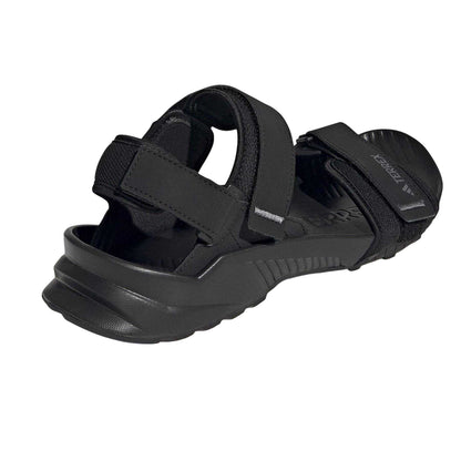 Black - Back - Adidas Mens Hydroterra Sandals