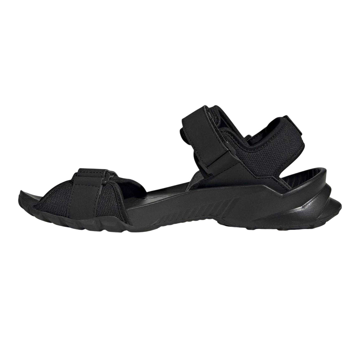 Black - Side - Adidas Mens Hydroterra Sandals