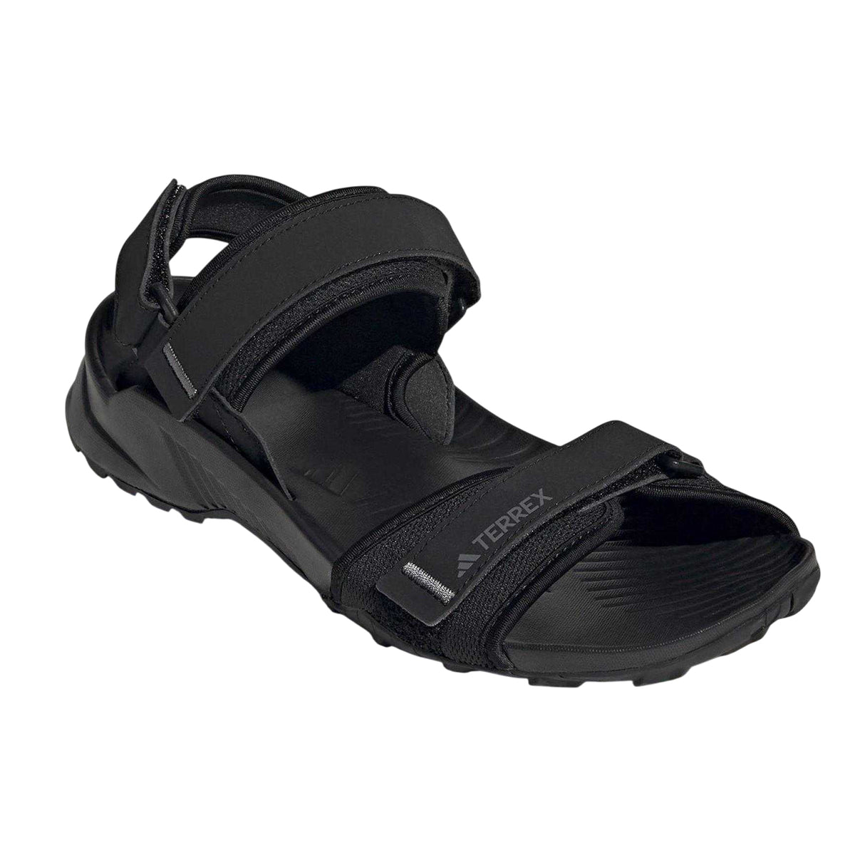 Black - Pack Shot - Adidas Mens Hydroterra Sandals