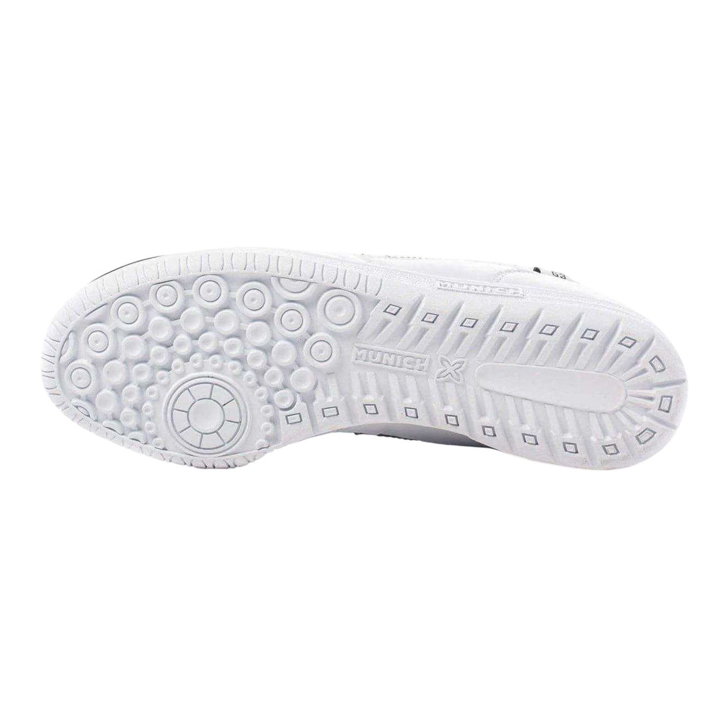 White-Black - Back - Munich Mens G3 Profit Futsal Flat Indoor Football Shoes