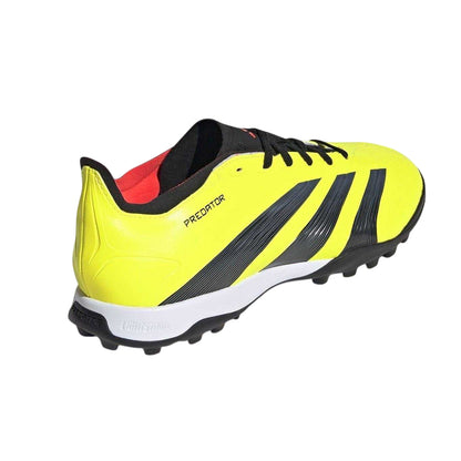 Yellow-Black-Red - Back - Adidas Mens Predator 24 League 3 Stripes Football Boots