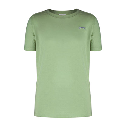 Pastel Green - Front - Slazenger Boys T-Shirt