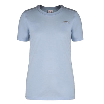 Powder Blue - Front - Slazenger Boys T-Shirt