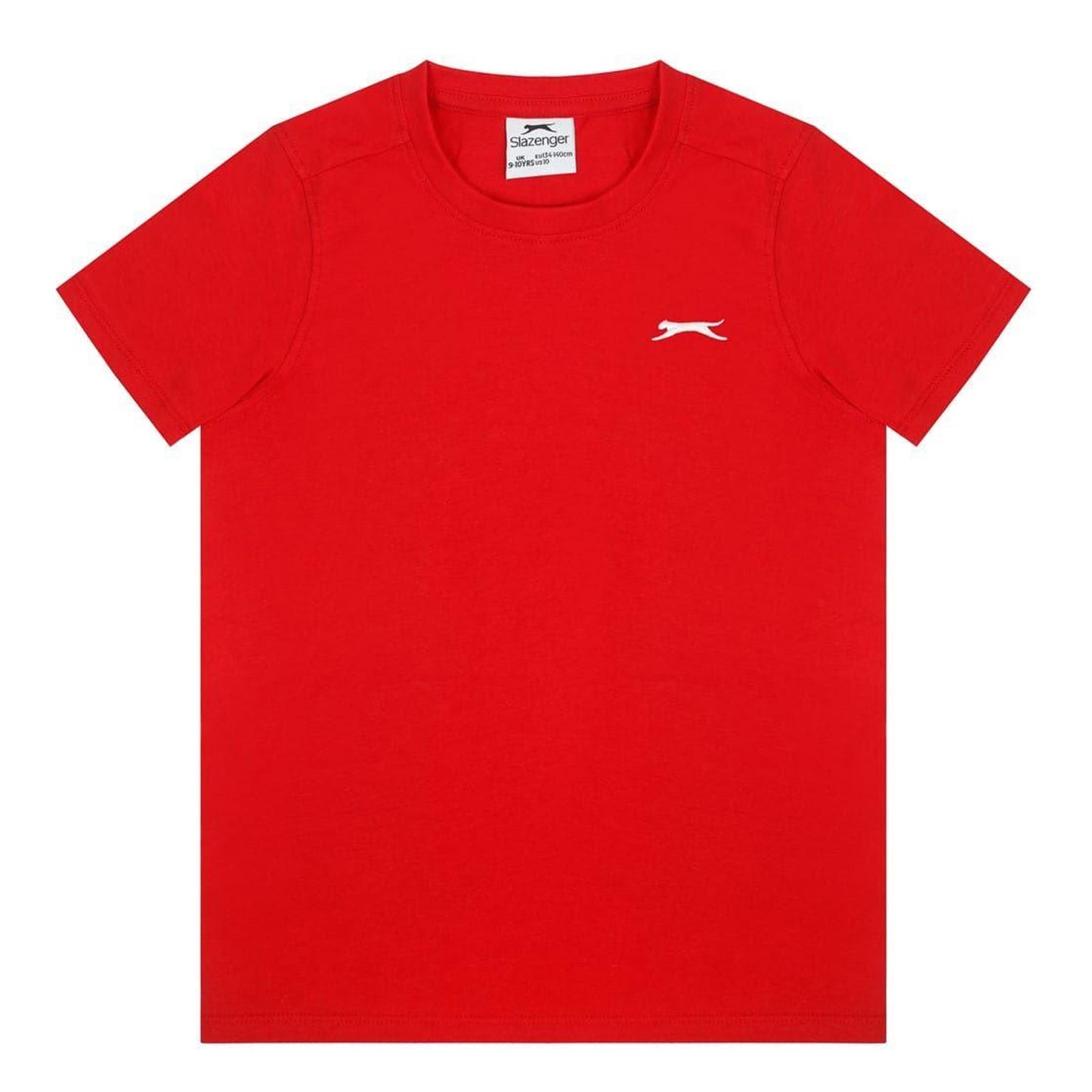 Red - Front - Slazenger Boys T-Shirt