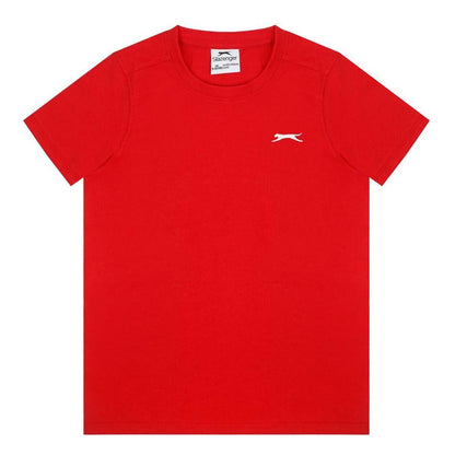 Red - Front - Slazenger Boys T-Shirt