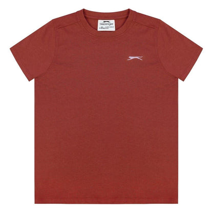 Red Ochre - Front - Slazenger Boys T-Shirt