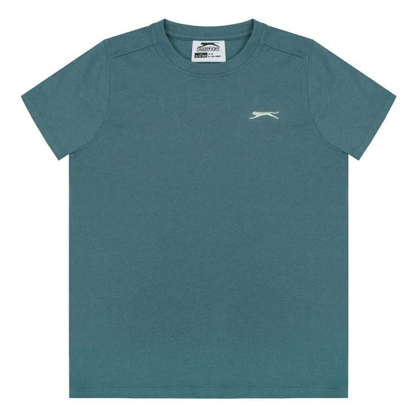 Teal - Front - Slazenger Boys T-Shirt