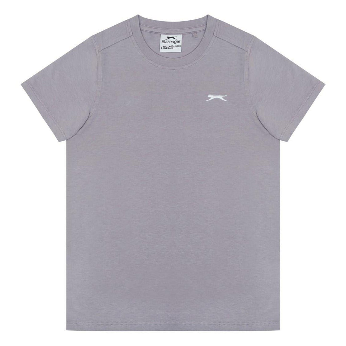 Dusty Lavender - Front - Slazenger Boys T-Shirt