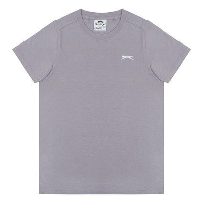 Dusty Lavender - Front - Slazenger Boys T-Shirt
