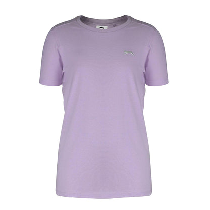 Lilac - Front - Slazenger Boys T-Shirt