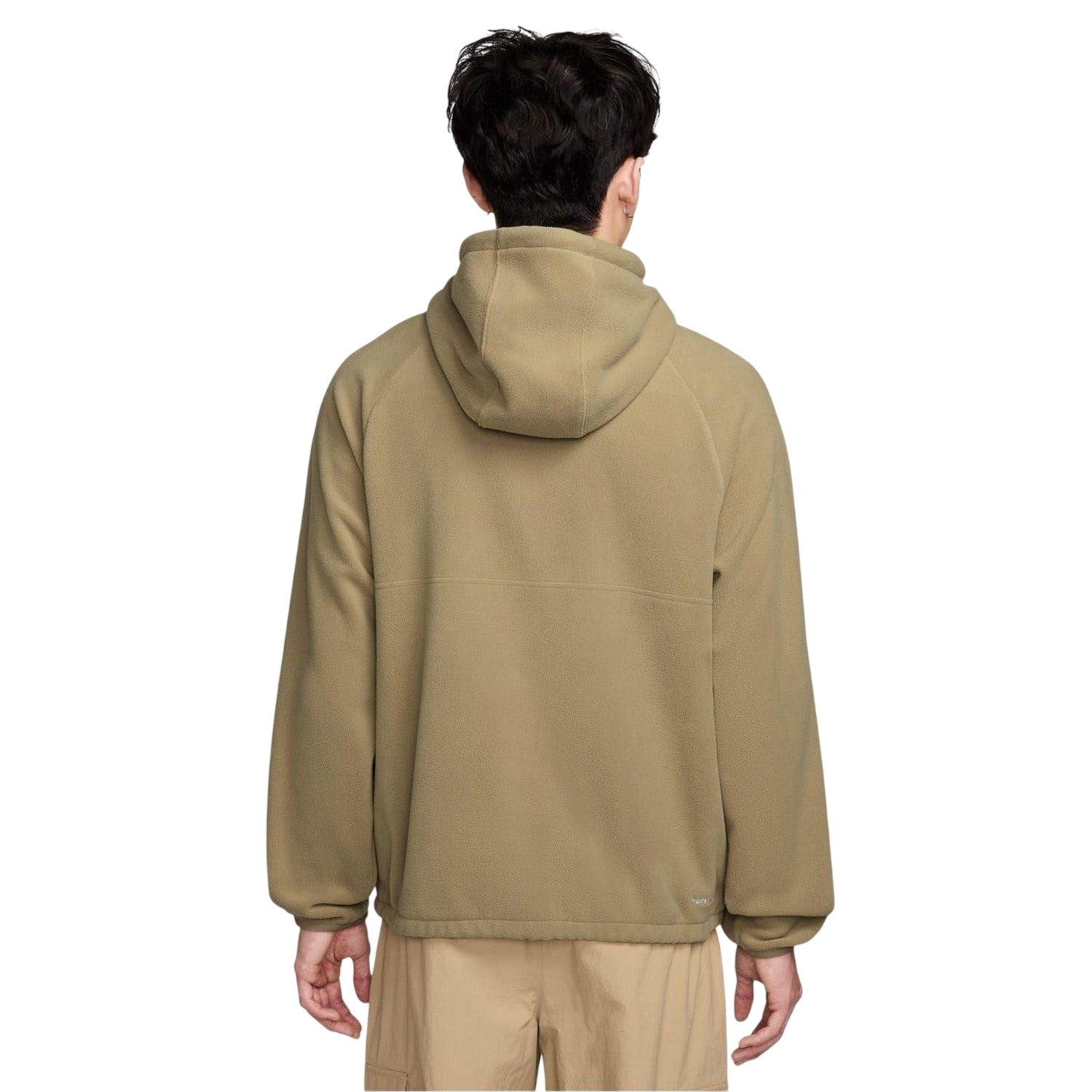 Beige - Back - Nike Mens Club Fleece Raglan Sweatshirt