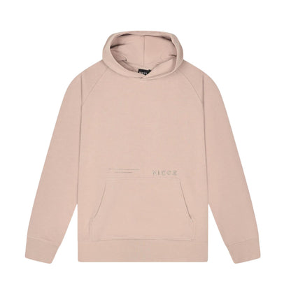 Ash Grey - Front - Nicce Mens Embroidered Hoodie