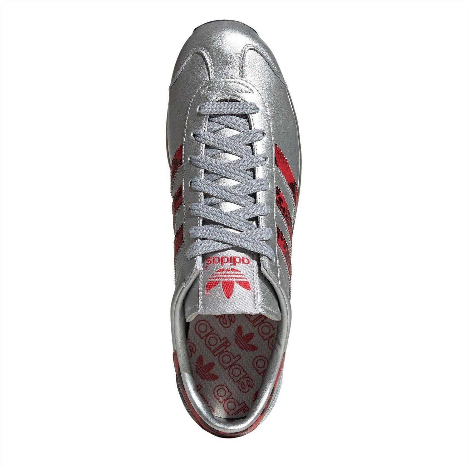 Metallic Silver - Lifestyle - Adidas Mens Country Japan Trainers