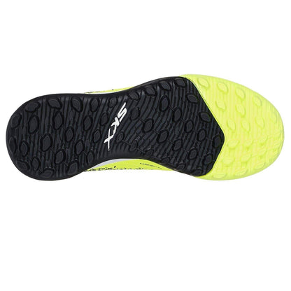 Yellow-Black - Side - Skechers Mens Razor Snug Fit Artificial Ground Football Boots
