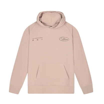 Ash Grey - Front - Nicce Mens Grant Hoodie