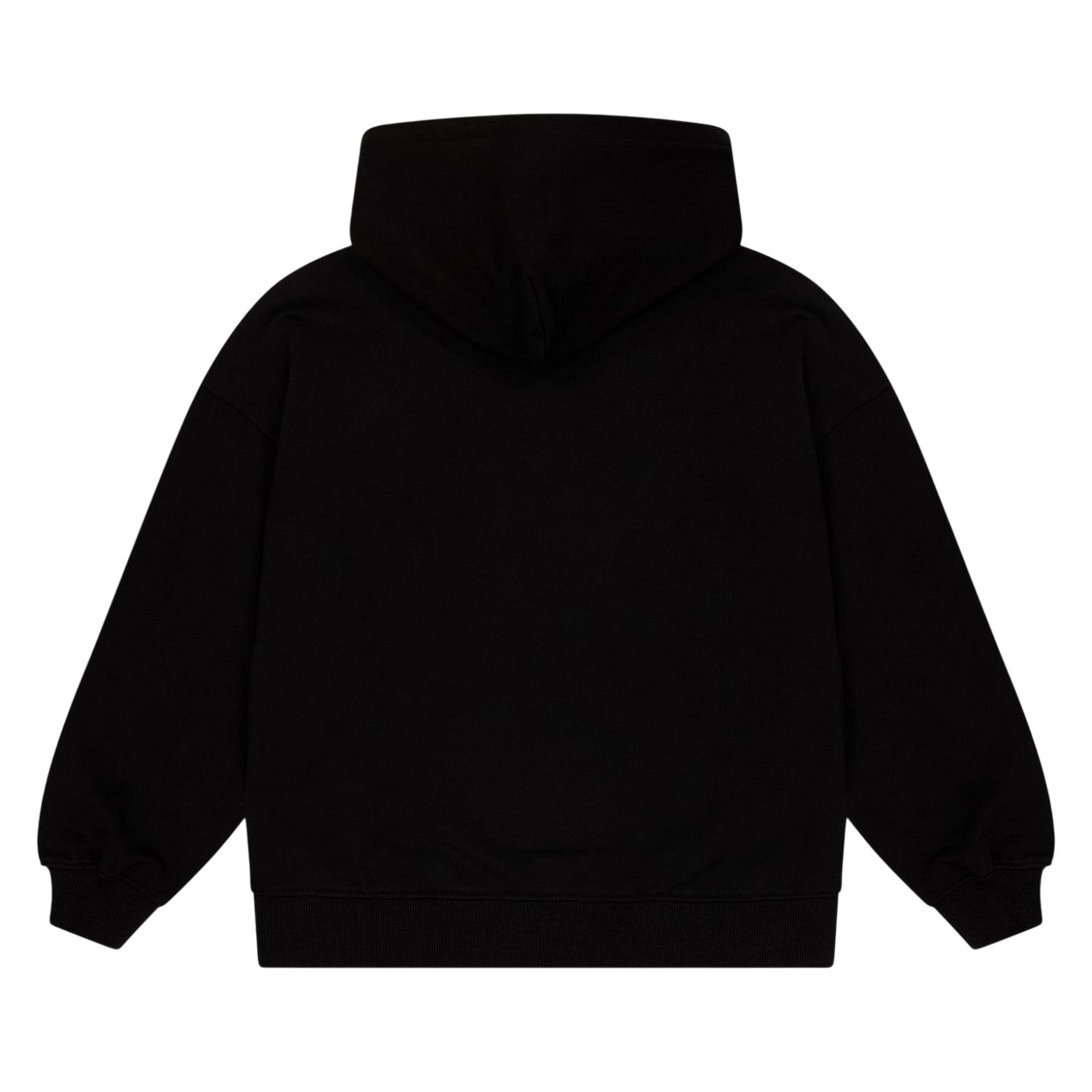 Black - Back - Calvin Klein Childrens-Kids Embroidered Logo Hoodie
