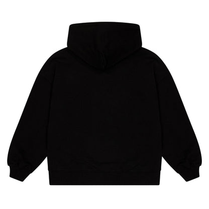 Black - Back - Calvin Klein Childrens-Kids Embroidered Logo Hoodie