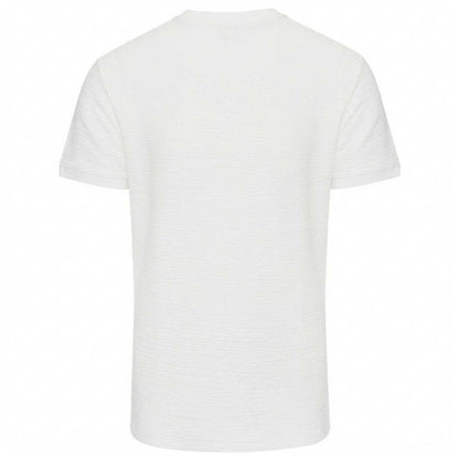 Ecru - Back - Threadbare Mens Falkland Knitted T-Shirt