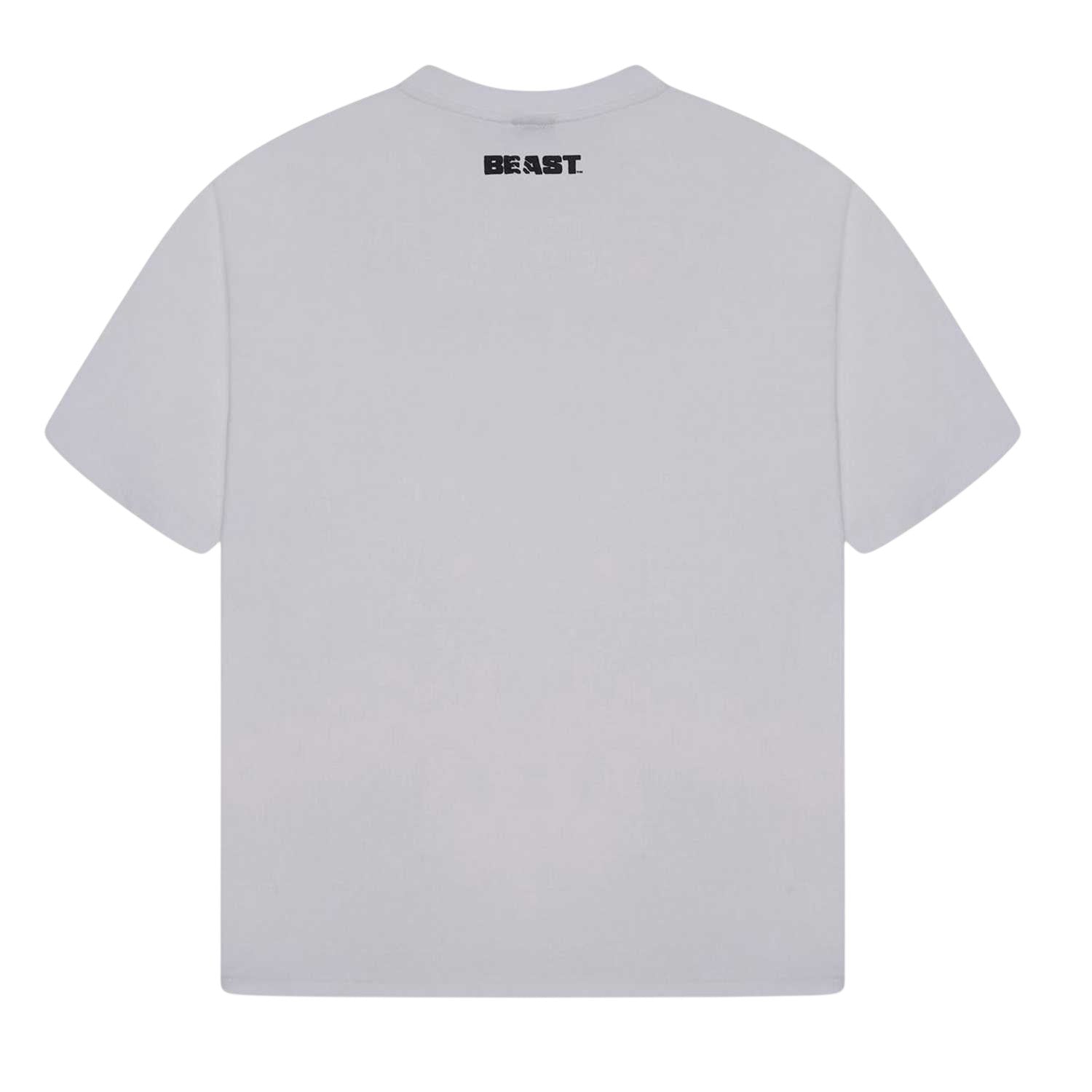 White - Back - BEAST Mens Core T-Shirt