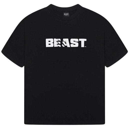 Black - Front - BEAST Mens Core T-Shirt