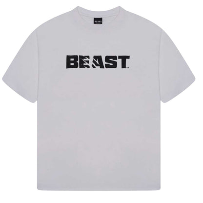White - Front - BEAST Mens Core T-Shirt