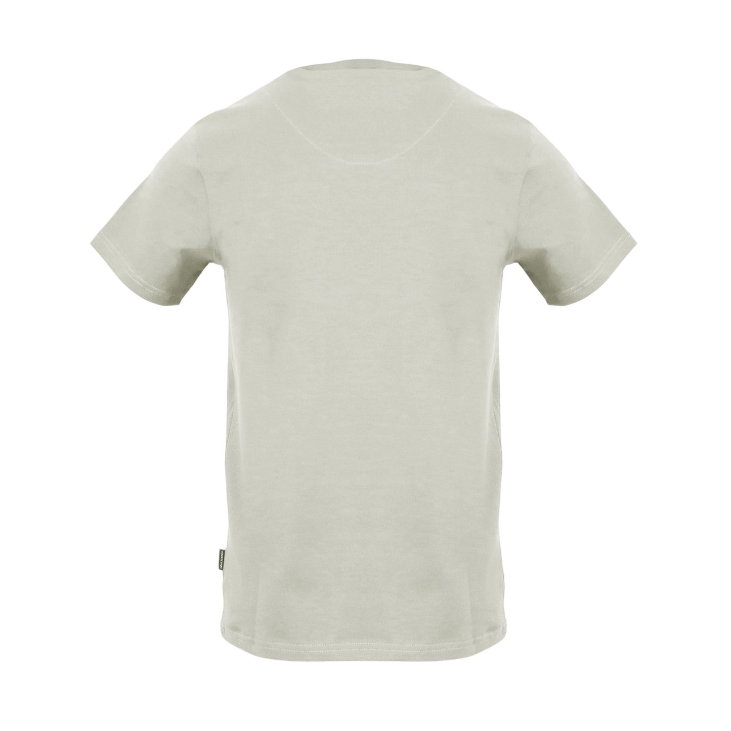 Grey - Back - Aquascutum Mens Chest Logo T-Shirt