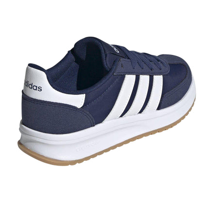 Blue-White - Back - Adidas Mens Run 70s 2.0 Textile Low Trainers