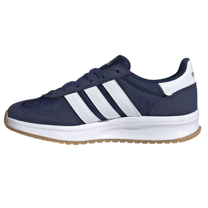 Blue-White - Side - Adidas Mens Run 70s 2.0 Textile Low Trainers