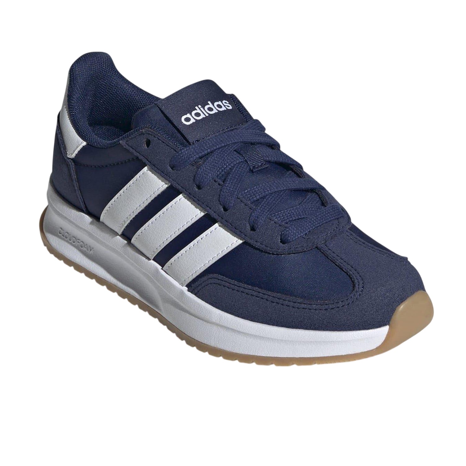 Blue-White - Lifestyle - Adidas Mens Run 70s 2.0 Textile Low Trainers