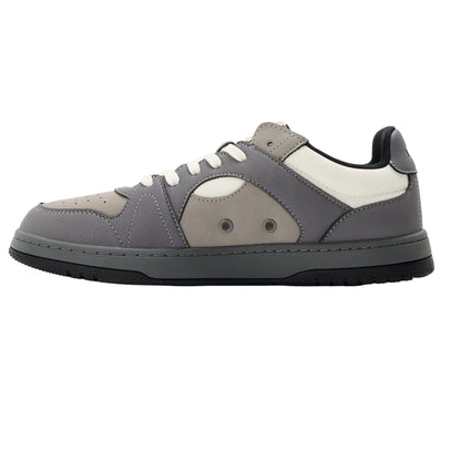 Medium Grey - Back - Hugo Mens Hadrian Tenn Pugr Trainers