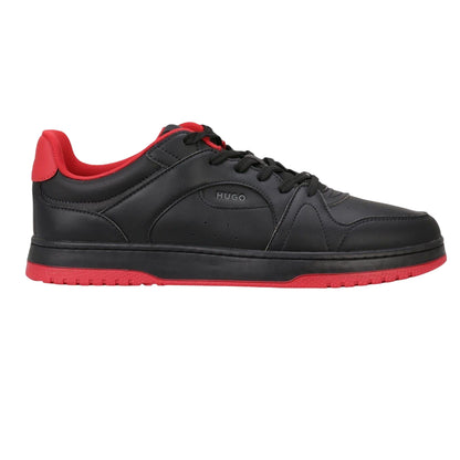Black - Front - Hugo Mens Hadrian Tenn Pugr Trainers