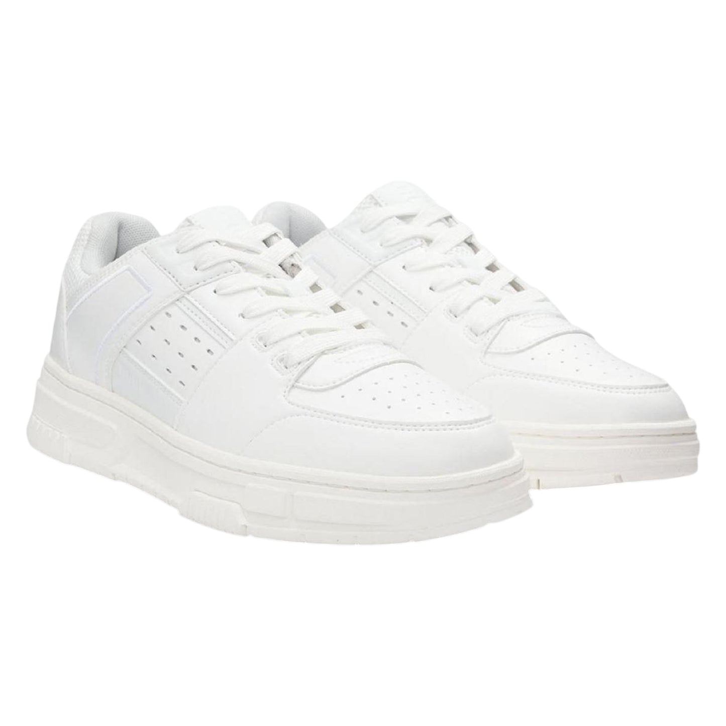 White - Pack Shot - Hugo Mens Trainers