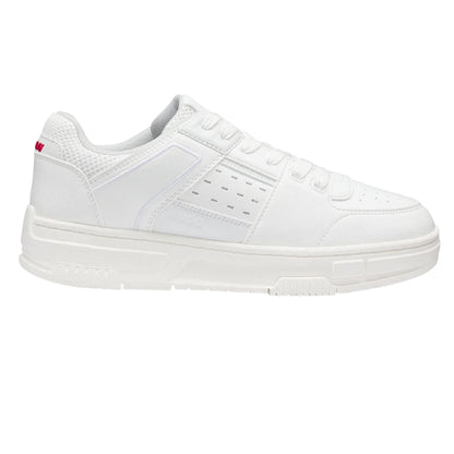 White - Front - Hugo Mens Trainers