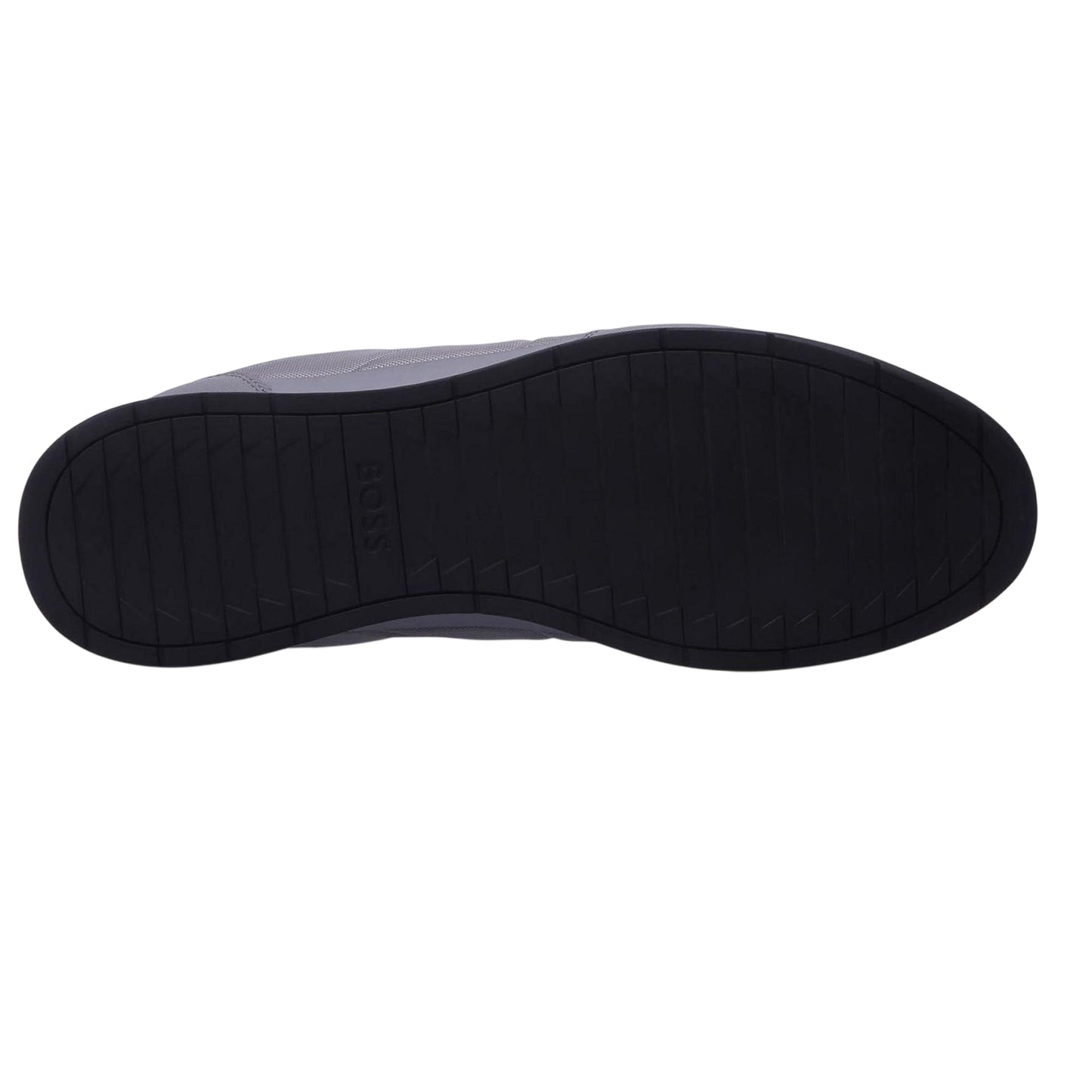 Grey - Lifestyle - Boss Mens Nitan Flat Trainers
