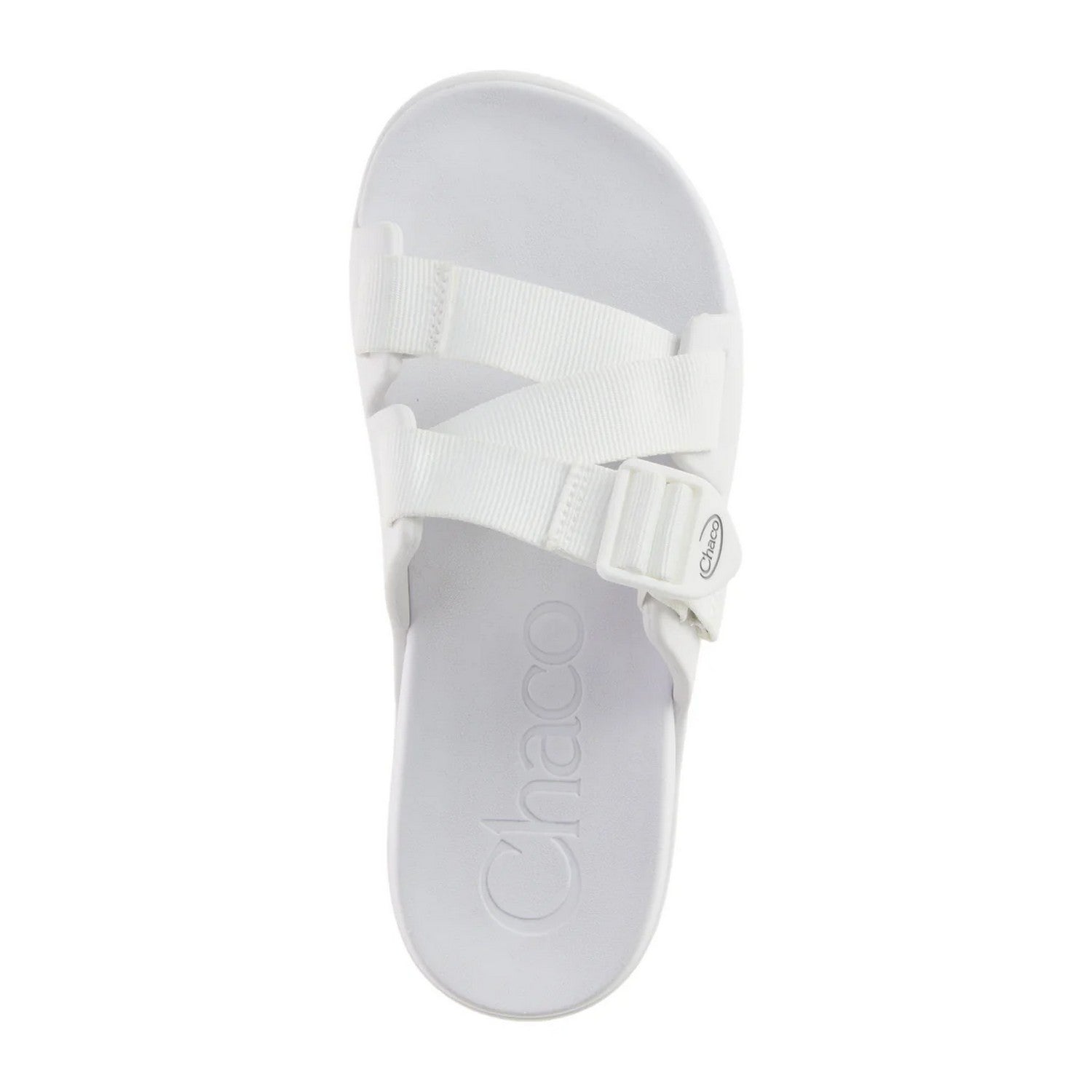 White - Lifestyle - Chaco Womens-Ladies Chillos Flatform Sliders