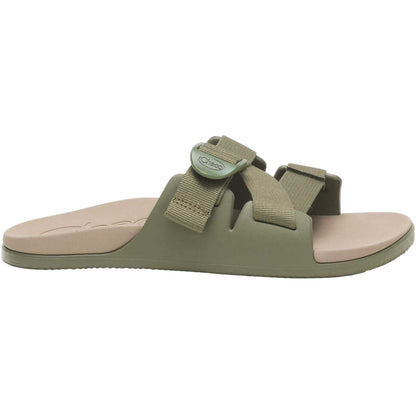Fossil - Front - Chaco Womens-Ladies Chillos Flatform Sliders