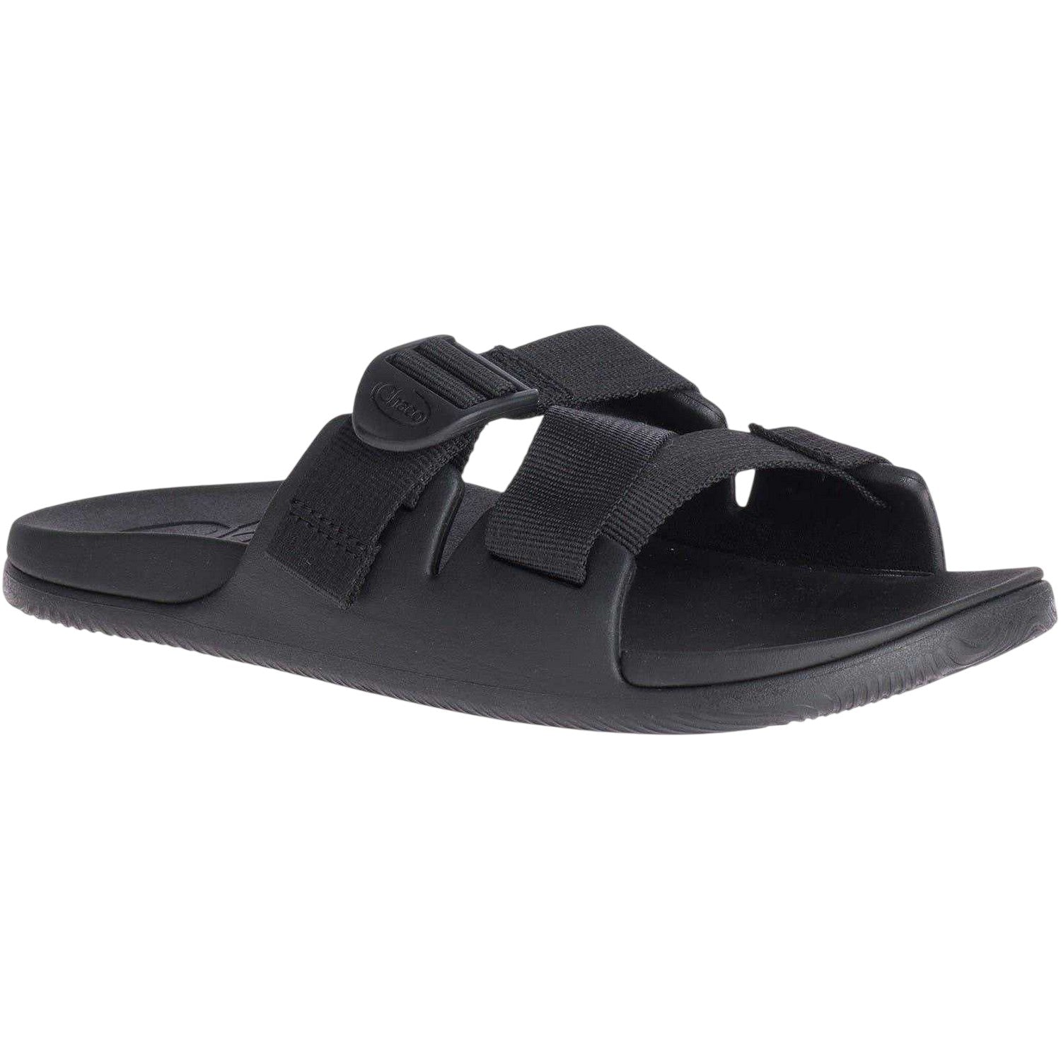 Black - Lifestyle - Chaco Womens-Ladies Chillos Flatform Sliders