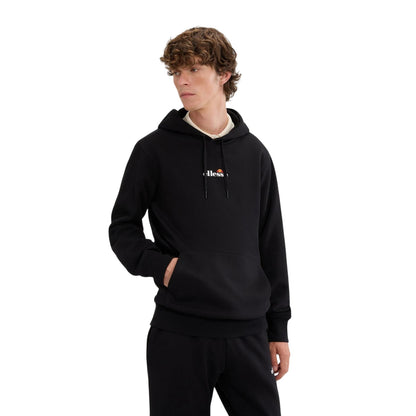 Black - Front - Ellesse Mens Pershuta 2 Pullover Hoodie
