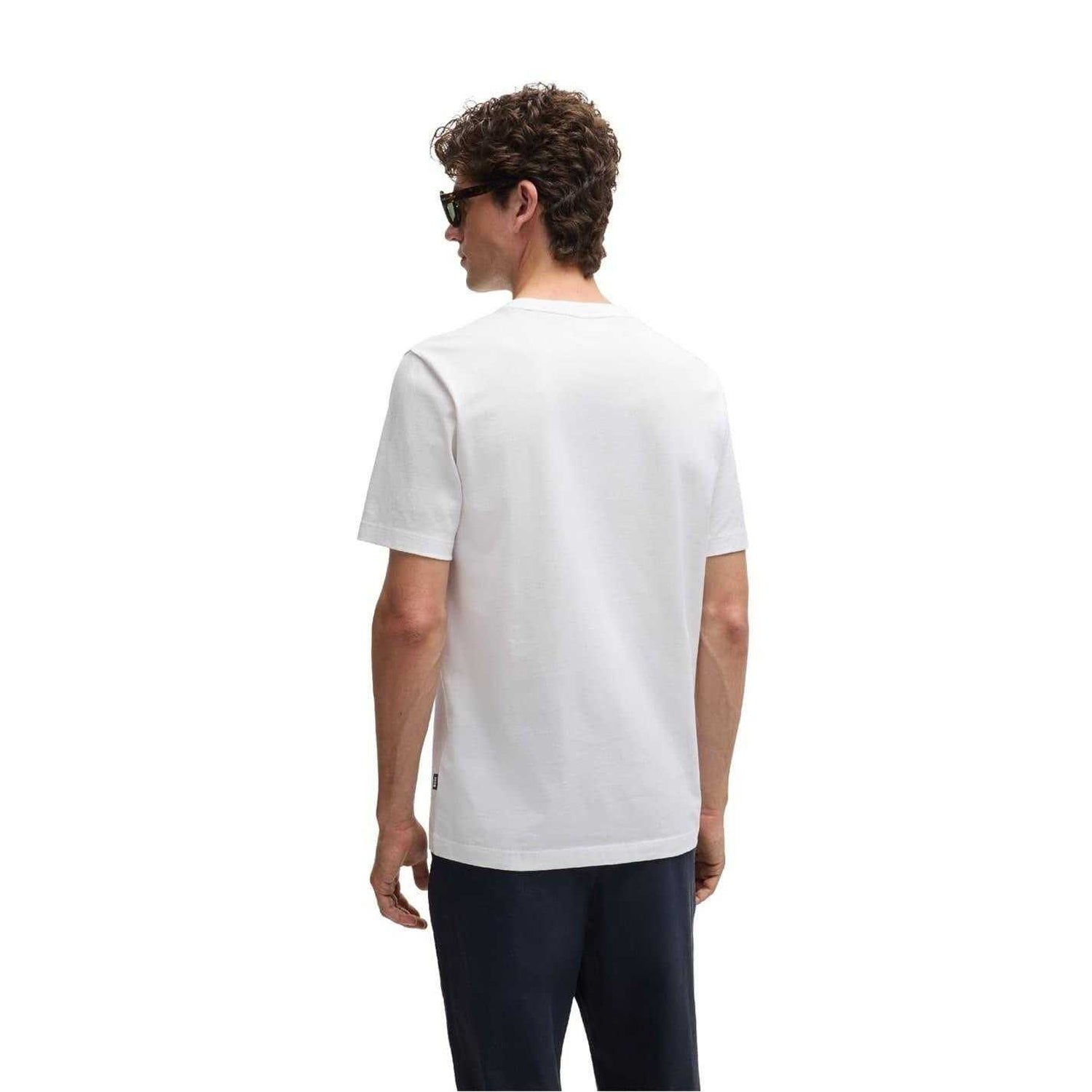 White - Back - Boss Mens What Lies Beyond Imagination T-Shirt