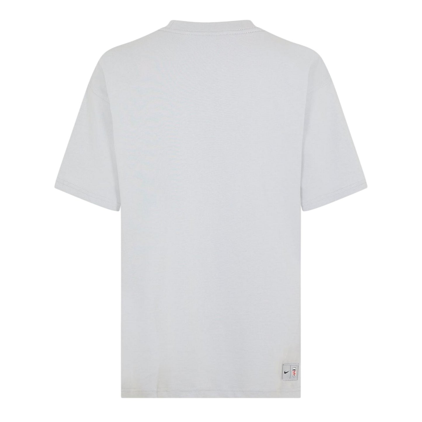 Wolf Grey-White - Back - Nike Mens Stade Logo T-Shirt