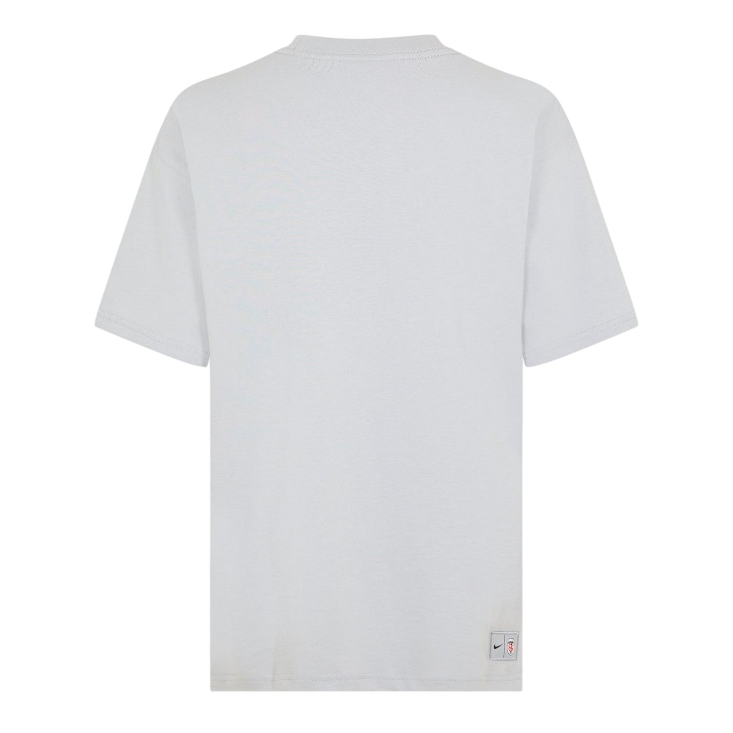 Wolf Grey-White - Back - Nike Mens Stade Logo T-Shirt