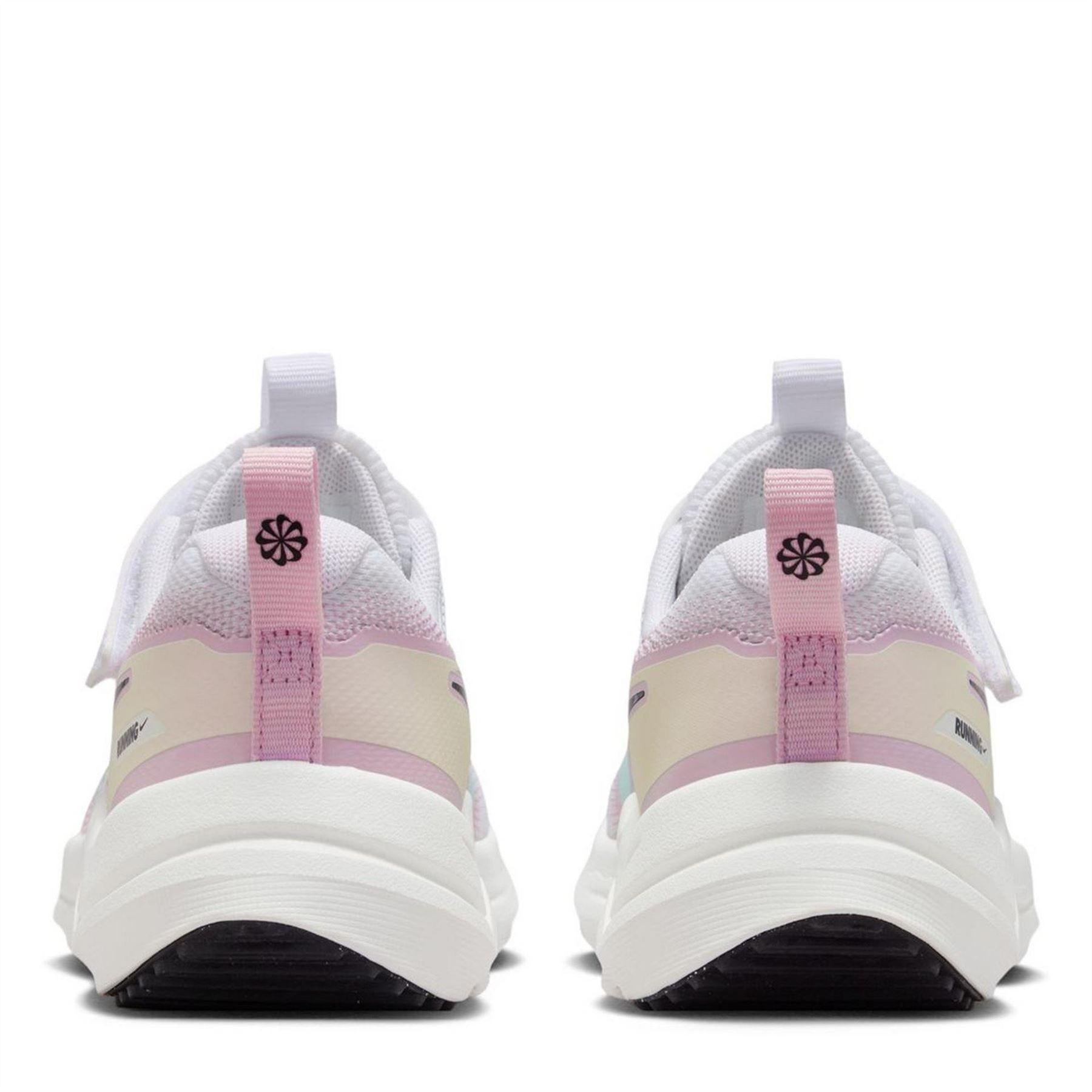 White-Black-Lilac - Lifestyle - Nike Childrens-Kids Cosmic Trainers