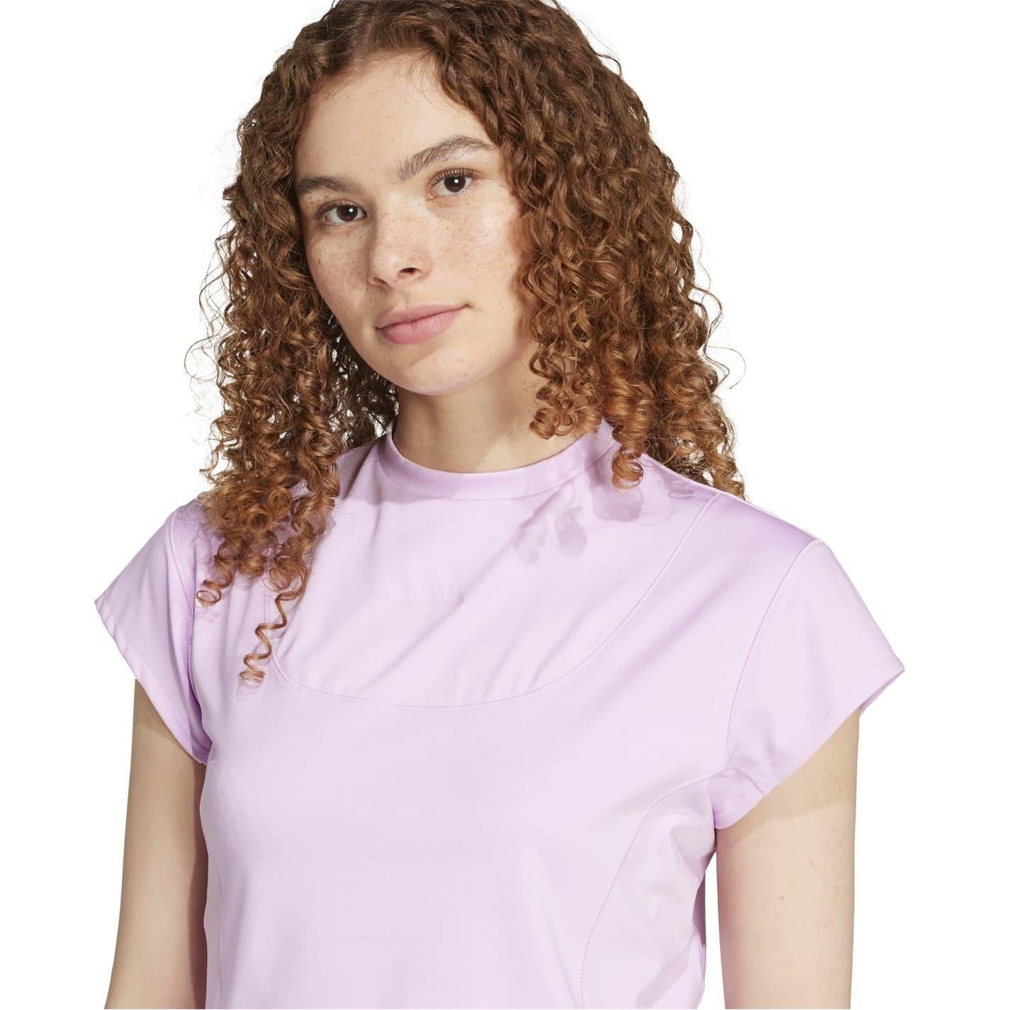 Blooming Lilac - Lifestyle - Adidas Womens-Ladies Crop Top