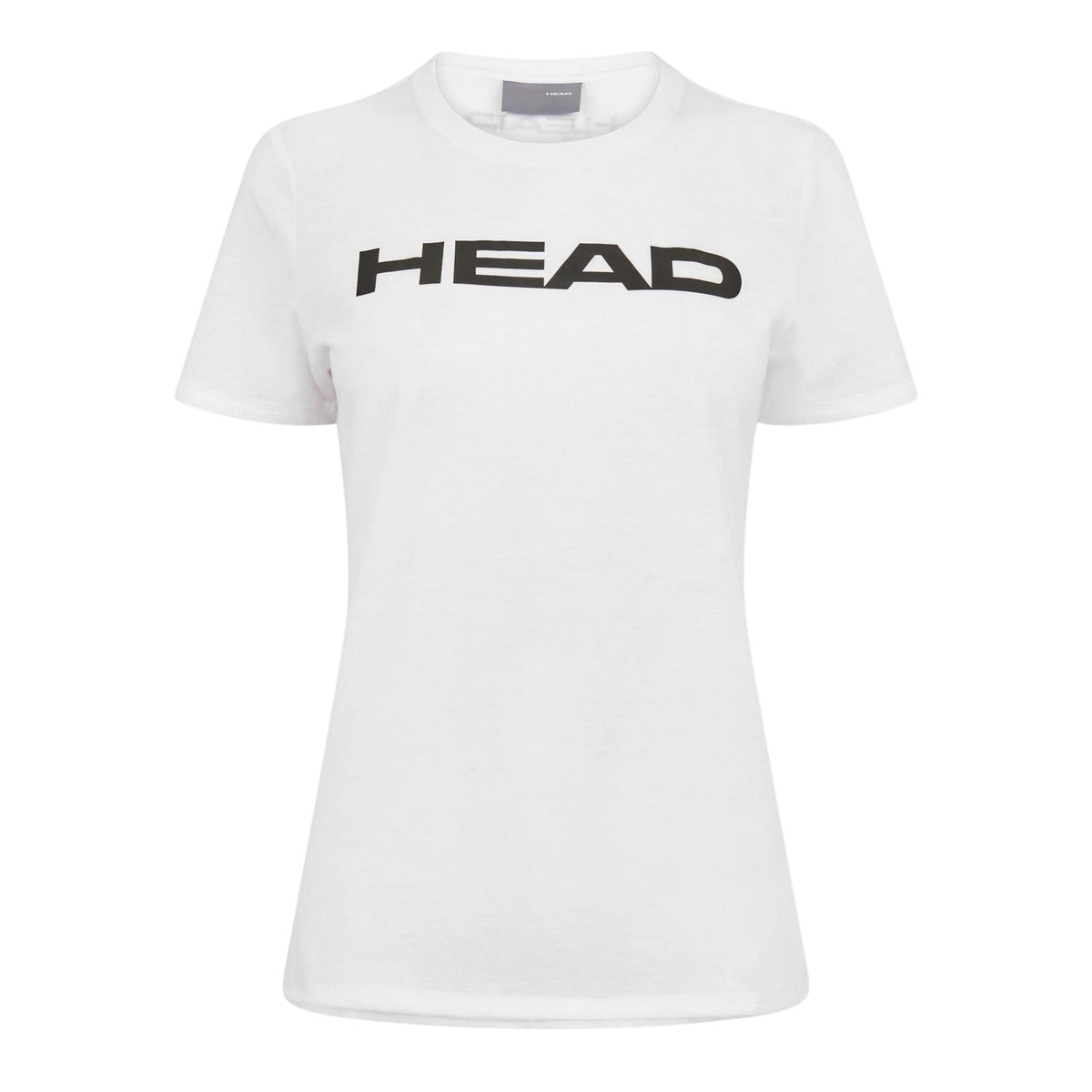 White-Black - Front - Head Womens-Ladies Lucy Jersey Crew Neck Short-Sleeved T-Shirt