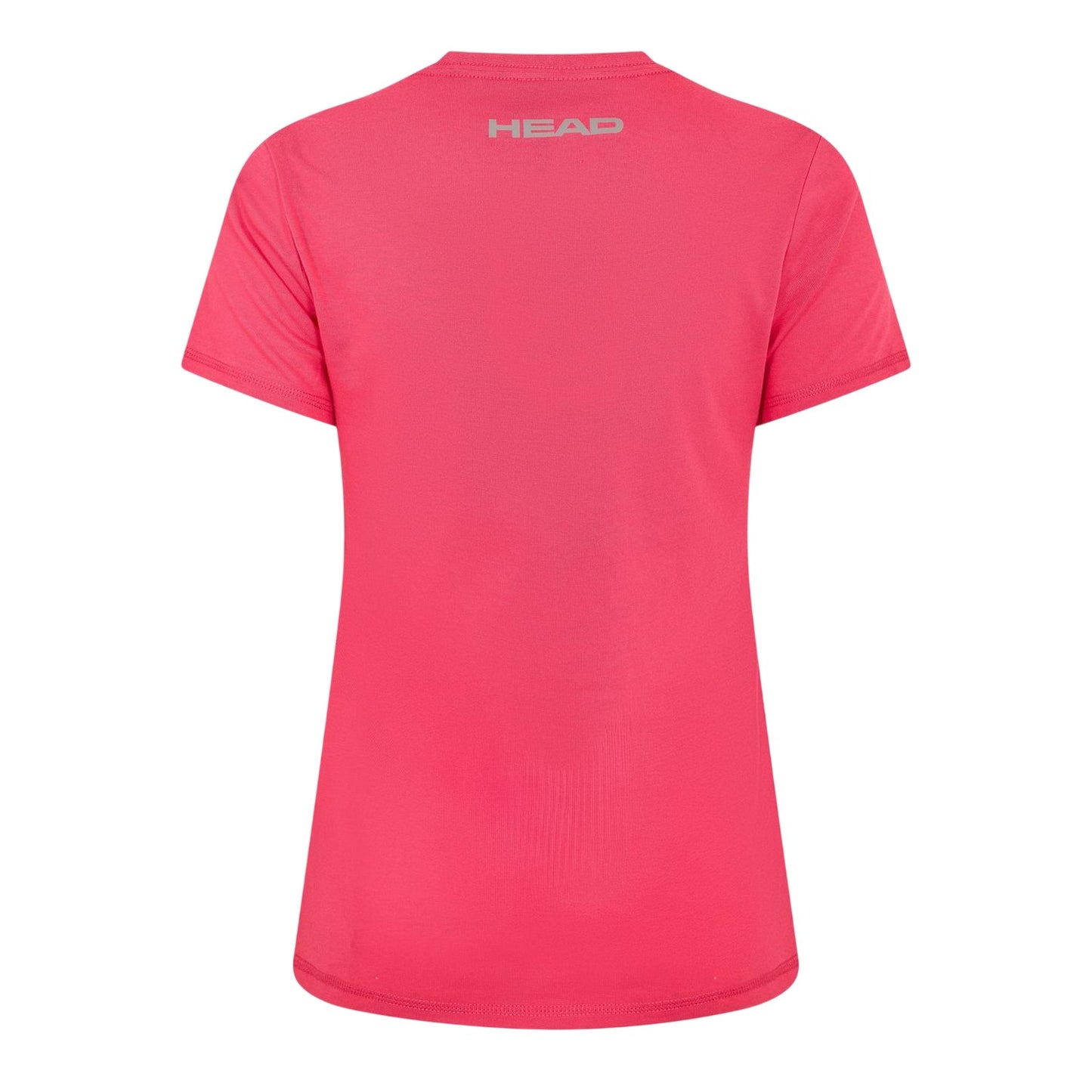 Pink-White - Back - Head Womens-Ladies Lucy T-Shirt